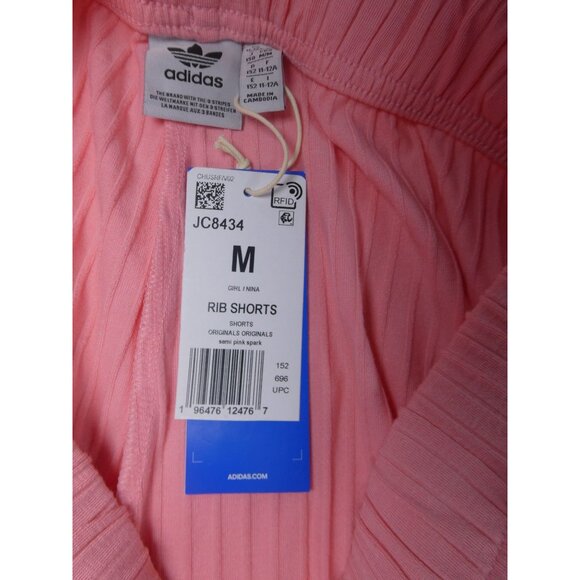 Adidas Ribbed 2PC Track Suite Semi Pink Spark Women's‎ Size M - Picture 6 of 9
